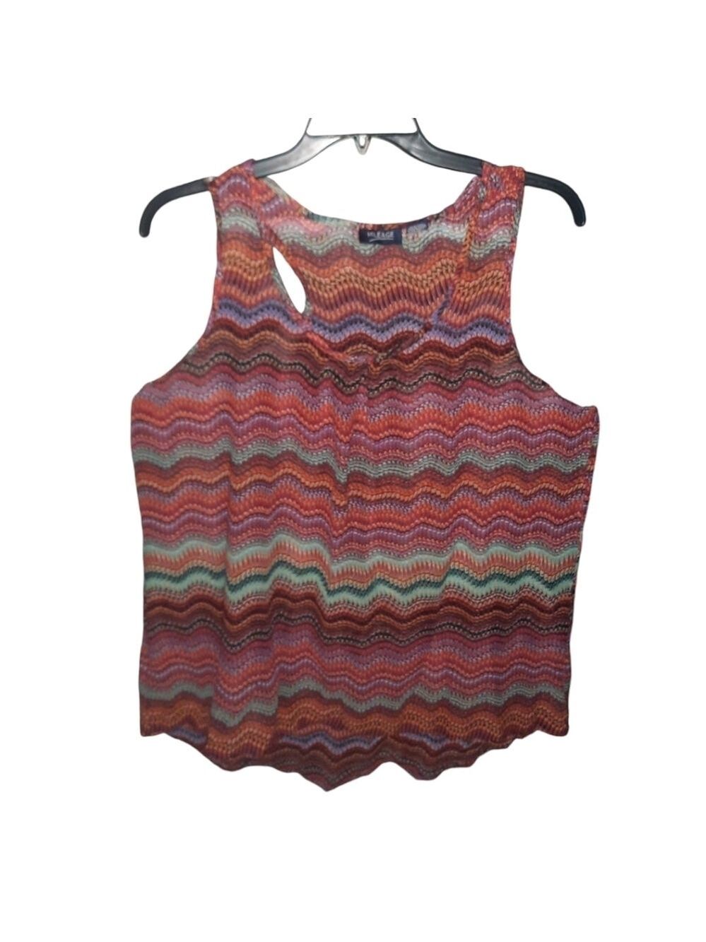 Mileage Colorful Tank Top Size 2X